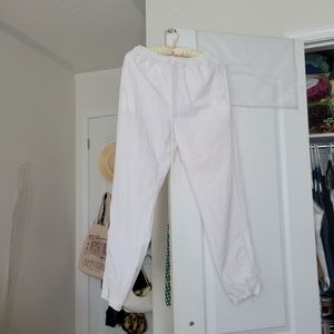 Aritzia TNA white pants
